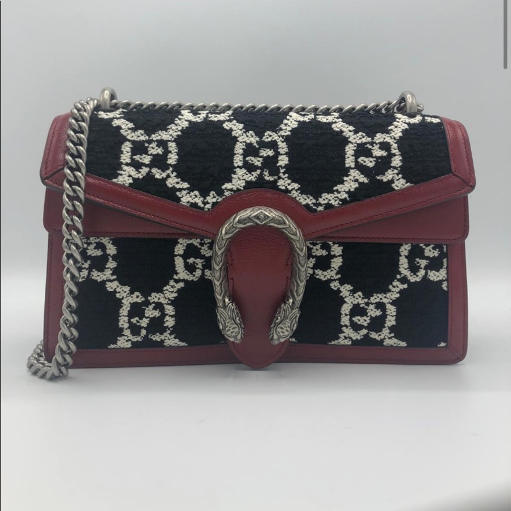 NEW👌🏼 Gucci tweed dionysus Small new bag - Picture 8 of 16